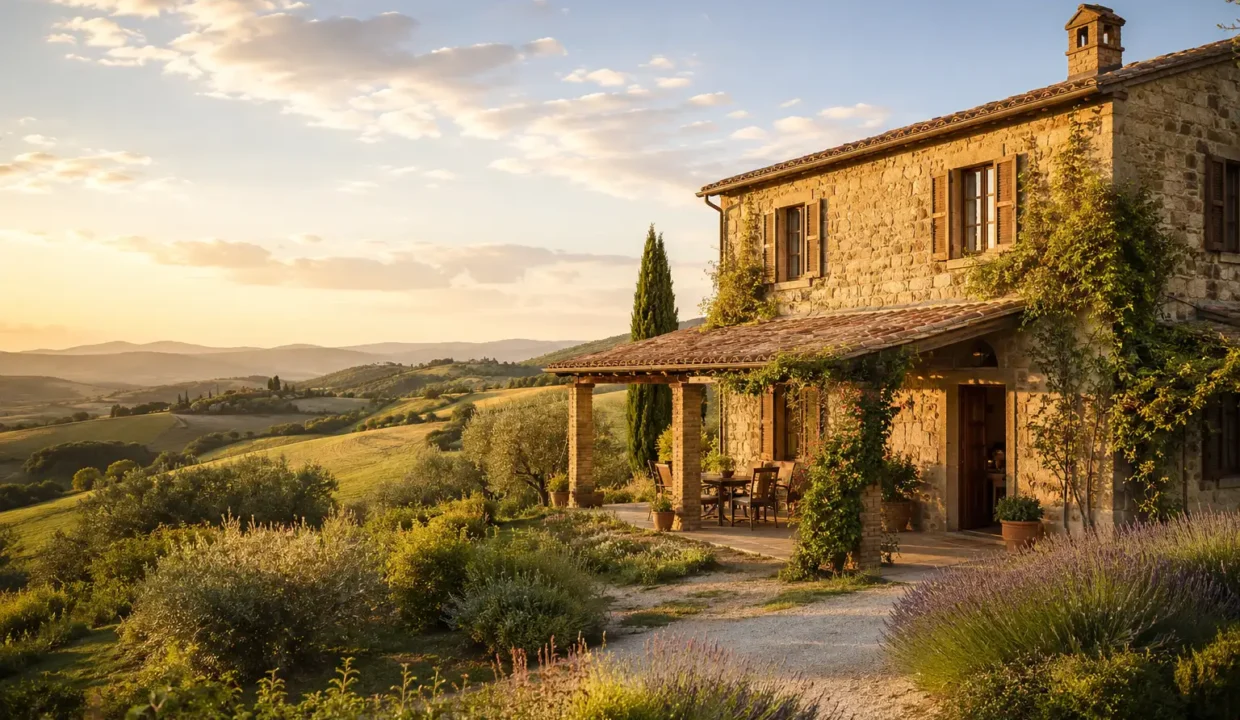 Villa o casa rustica