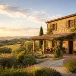Casa rustica nella campagna marchigiana