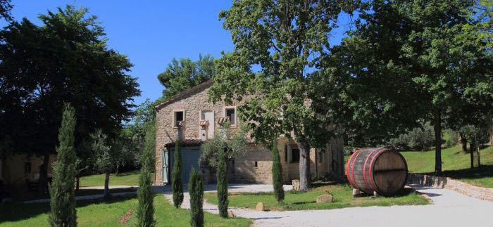 Bauernhaus Fonte von Castelpanio
