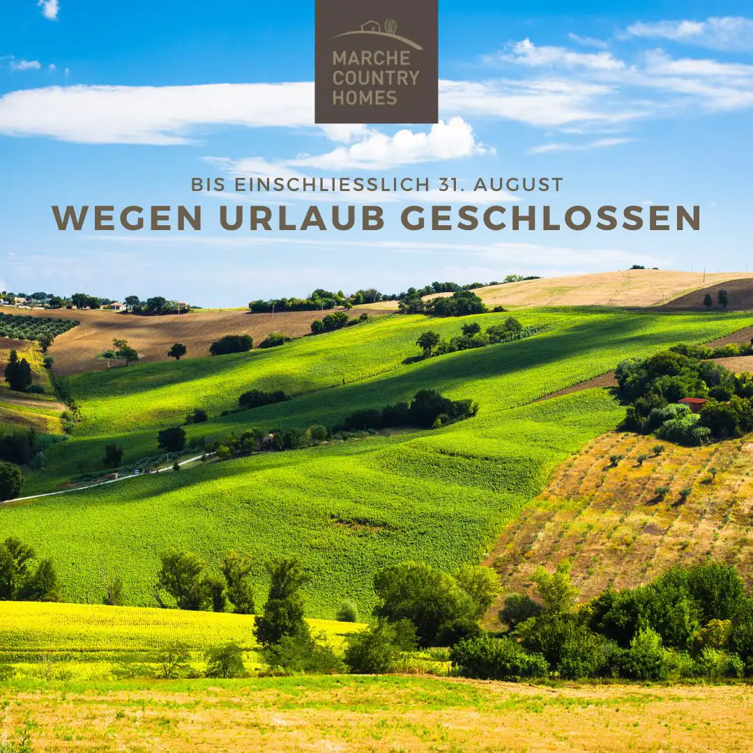 WEGEN URLAUB GESCHLOSSEN