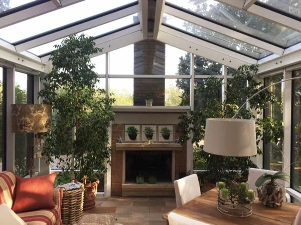Conservatories nei progetti dell'architetto Sergio Marinelli