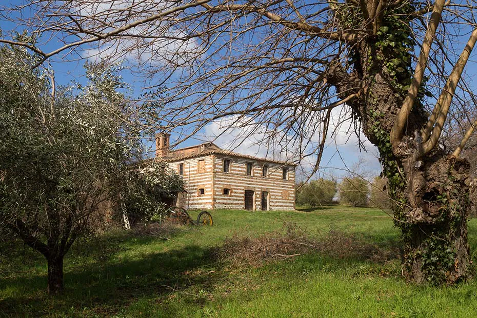 Bauernhaus in Castello von Loretello