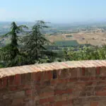 panorama da Colle dell'Infinito a Recanati