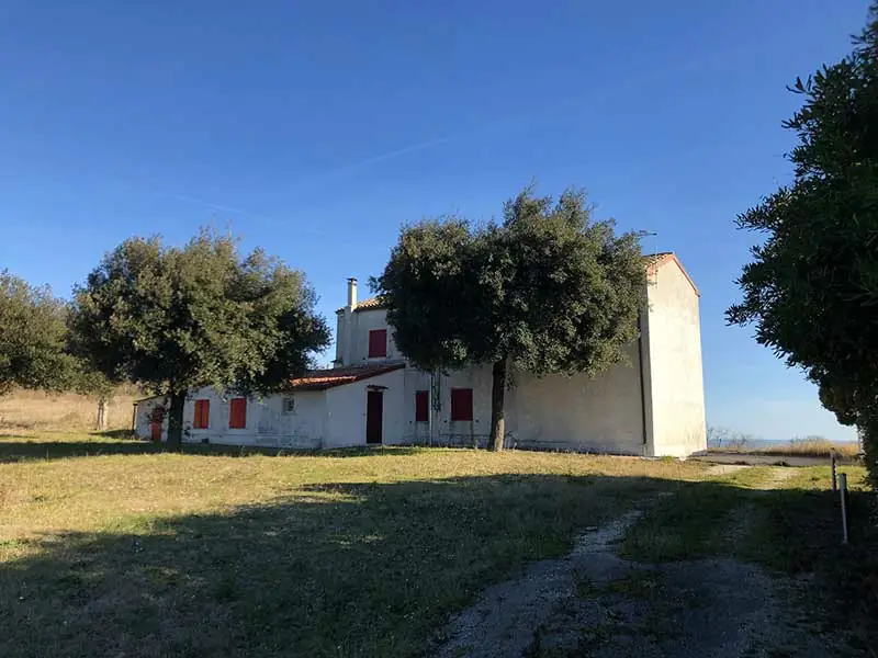 Casale del Conero, con vista mare