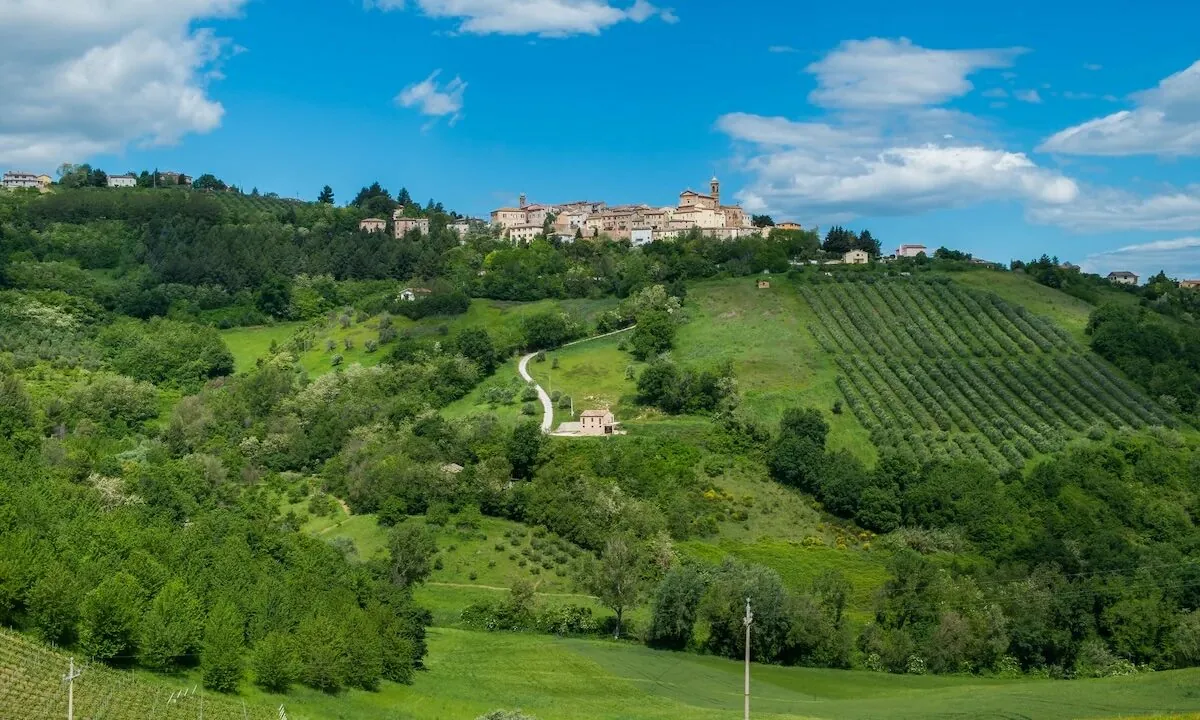 Hilltop Village of Castelplanio