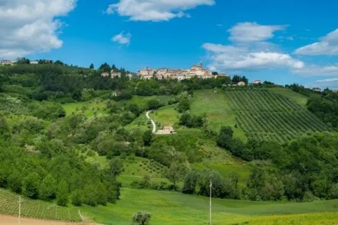 Hilltop Village of Castelplanio